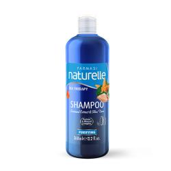 Šampon sa morskim mineralima i aloe verom. Morski minerali (Ca, Mg, Fe, Zn , Cu) oporavljaju kosu, hrane je i čine lepšom i jačom.